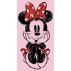 Girl's Mickey & Friends Sitting Minnie Sketch T-Shirt - 2 of 4