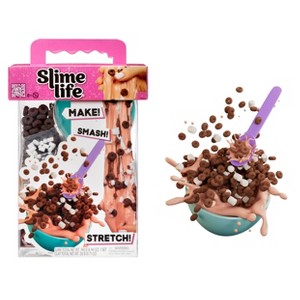 Slime Life Bowl of Choco Cereal DIY Slime Kit - Unboxing Ingredients to Make,Smash and Stretch Your Food - 1 of 4