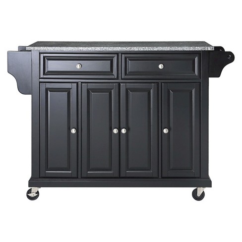 Solid Granite Top Kitchen Cart Island Crosley Target