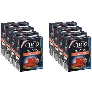 CIRIO: Italian Crushed Tomatoes with Onion and Garlic - Case of 8 - 13.76 oz - 1 of 2