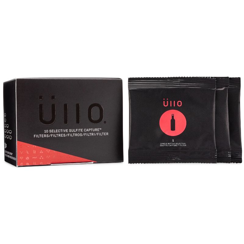 Ullo Full Bottle Selective Sulfite Filters (Wine Aerator Filters), 2 of 5
