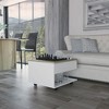 Airsurfer Lift Top Coffee Table with Concealed Storage,15.3"H x 21.6"W x 19.6"D - 2 of 4