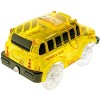 5 Star Super Deals 2 Magic Twister Flexible Glow In the Dark Race Car Track Vehicles - UK English School Bus & Police Truck - 4 of 4