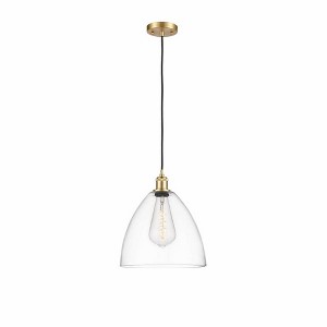 Bristol Glass - 1 Light Mini Pendant In Industrial Style-14.75 Inches Tall and 12 Inches Wide - 1 of 1