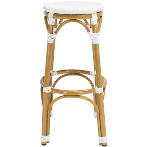Kipnuk Barstool - Indoor/Outdoor - FOX5211 - Safavieh - 1 of 4