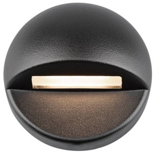 WAC LEDme 3" Wide Black Round 3000K LED Deck and Patio Light - 1 of 1