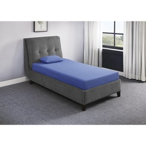 Vynxaria 7" Twin Mattress & Pillow Set ¨C Breathable Comfort in a Box - 1 of 4