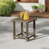 WestinTrends Azura Outdoor 18" HDPE Square Adirondack Patio Side Table - 2 of 4