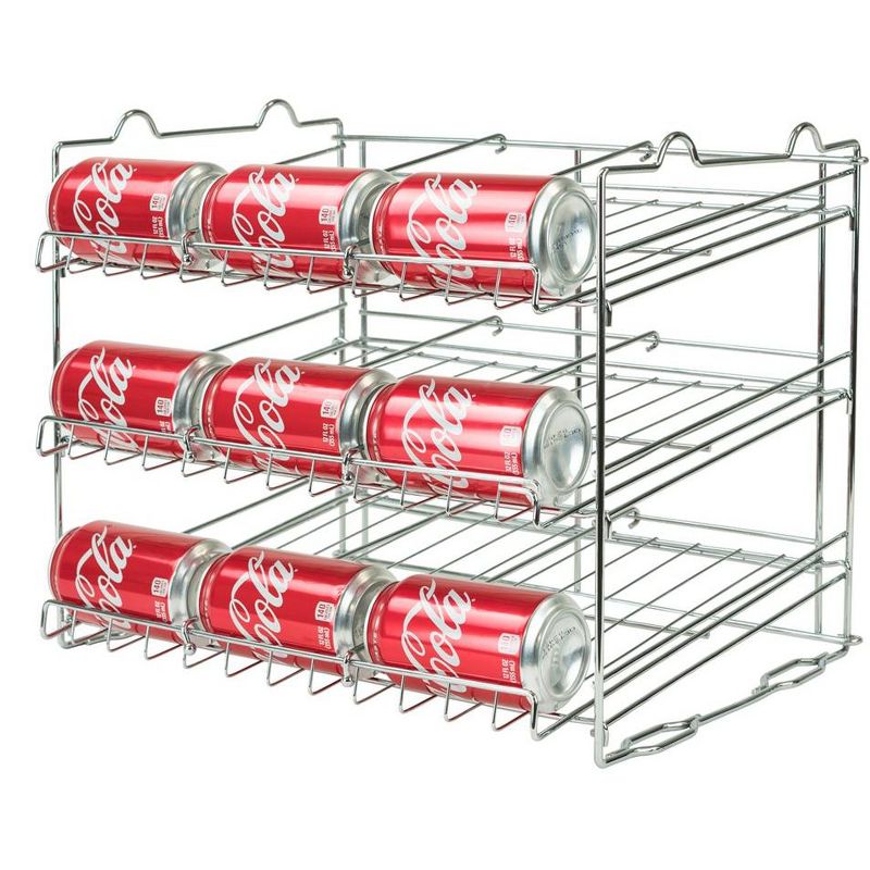 Sorbus 3 Tier Metal Can Organizer: Efficiently Store & Display up to 36 Standard Cans, Maximizing Vertical Space in Your Pantry, 5 of 7