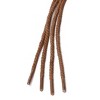 Allegra K Women's Round Rope Waterproof Braided Waxed Shoelaces 2 Pairs - 3 of 4