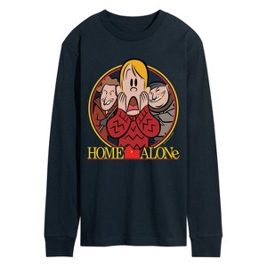 Men's - Home Alone - Movie Poster Long Sleeve Graphic T-Shirt - 1 of 3