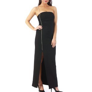 InstantFigure Long Dress Rhinestone Strap 168250 - 1 of 4