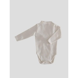 MyKids-USA Baby Unisex Solid Color Basic Autumn Onesies - 1 of 4