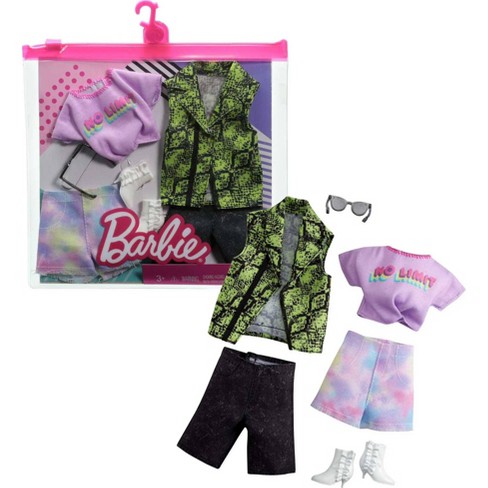 & Ken 2pk Clothing Set - Vest And Purple : Target