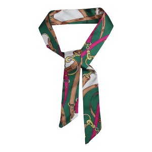 Unique Bargains Women's Print Scarf Headband 1 Pc - 1 of 4