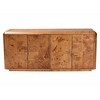 bali & pari Valora Modern and Contemporary Natural Mappa Burl Wood 4-Door Sideboard Buffet - 3 of 4