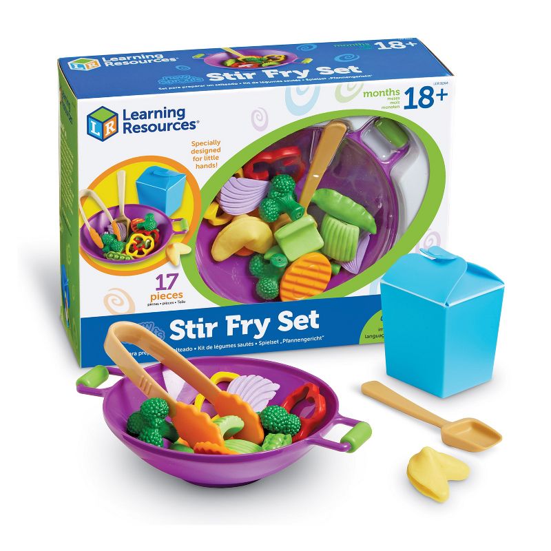 Learning Resources New Sprouts Stir Fry Set, Ages 18 mos+, 1 of 7