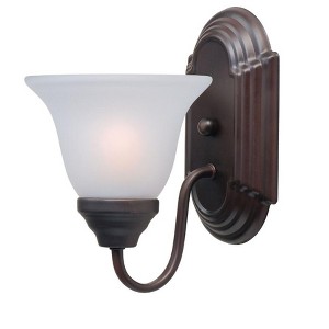 Maxim Lighting Essentials - 801x 1 - Light Wall Light in  Oil Rubbed Bronze - 1 of 1
