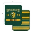 NCAA North Dakota State Bison Varsity Plaque Double Sided Royal Plush Blanket: Sports Team Logo - 2 of 2