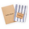 Solino Home Striped Linen Kitchen Towels | Capri Ticking Stripe - 4 of 4