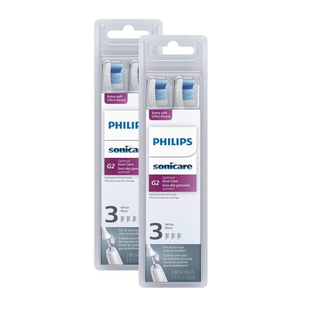 Photos - Toothbrush Head Philips Sonicare Optimal Brush Heads - White - HX9033/65 - 6ct