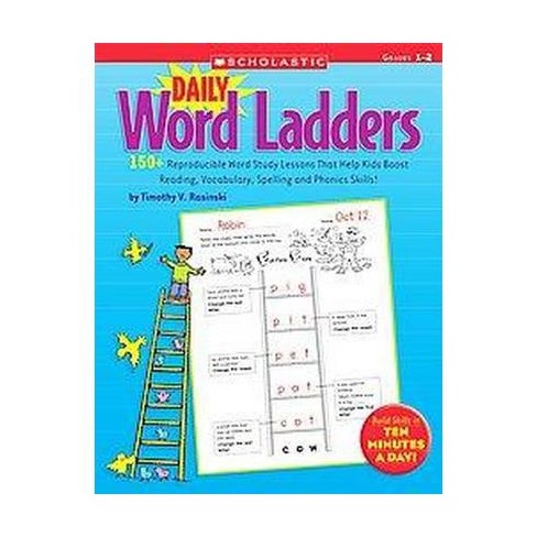 Daily Word Ladders Grades 1 2 By Timothy Rasinski Timothy V Rasinski Paperback Target