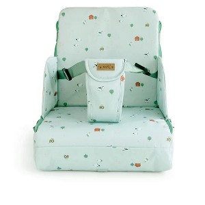 SARO 2025 Portable Booster Seat & Diaper Bag - Travel High Chair, Fits Most Chairs, Padded, Compact, 2-in-1 Design, UNE-EN Compliant - 1 of 4