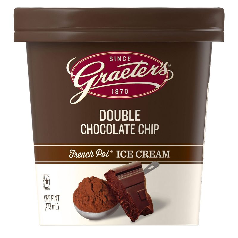 Graeter&#39;s Double Chocolate Chip Ice Cream - 16oz, 4 of 5