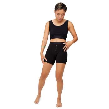 TomboyX Boxer Briefs Underwear, 4.5 Inseam, Cotton Stretch Comfortable Boy  Shorts Charcoal Logo XXX Large