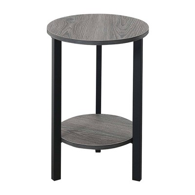 23.75" Graystone 2 Tier Plant Stand - Breighton Home