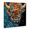 Stupell Industries Modern Bison with Paint Splatter Canvas Art, 36" x 36" - 2 of 4