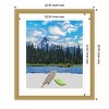 Amanti Art Grace Brushed Gold Narrow Picture Frame - 4 of 4