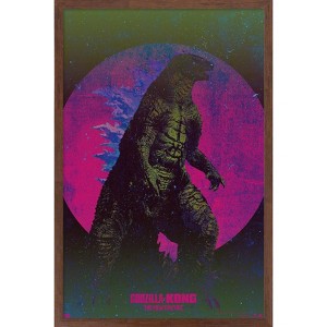 Trends International Godzilla x Kong: The New Empire - Godzilla Sun Framed Wall Poster Prints - 1 of 4
