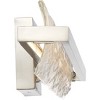 Quoizel Lighting Glacial 1 - Light Vanity in  Brushed Nickel - 4 of 4