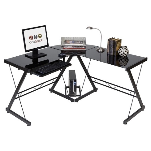 Functional L Shaped Desk With Storage Gray - Techni Mobili : Target