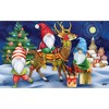 Happy Holiday Gnomes Christmas Doormat 30" x 18" Indoor Outdoor Briarwood Lane - image 3 of 4