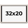 PosterPalooza | Minimalist Shadow Box Silver Picture Frame - UV Acrylic, Backing Board, Hanging Hardware - 2 of 4