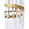 Elegant Lighting Serena 14 - Light Pendant in  Satin Gold - 4 of 4