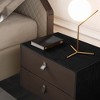 Black Wood  Grain Wallpaper Peel & Stick Self Adhesive Vinyl Contact Paper for Furniture & Walls (Covers 36 sq. ft. ) - 3 of 4