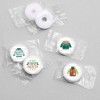 Big Dot of Happiness Colorful Christmas Sweaters - Ugly Sweater Holiday Party Round Candy Sticker Favors - Labels Fits Chocolate Candy (1 sheet of - 3 of 4