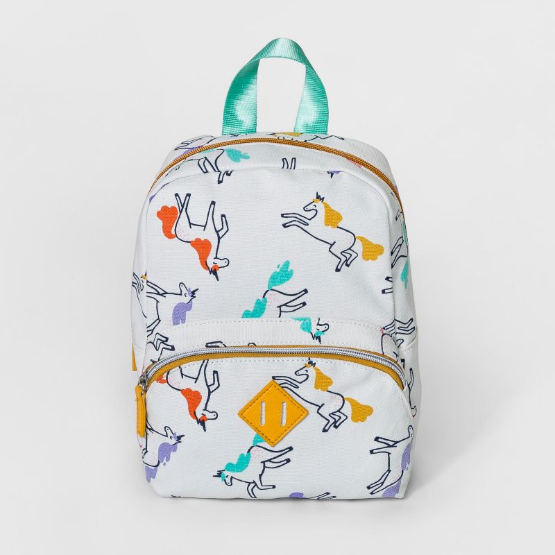 Girls' Unicorn Print Mini Backpack - Cat & Jack&#8482;, 1 of 3