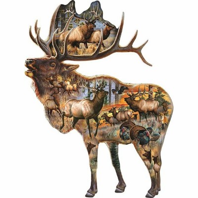 Sunsout Bugle Call 800 pc Special Shape  Jigsaw Puzzle 96121
