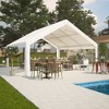 Vynxaria 20x20FT Party Tent Heavy Duty Large Wedding Event Shelters - 2 of 4