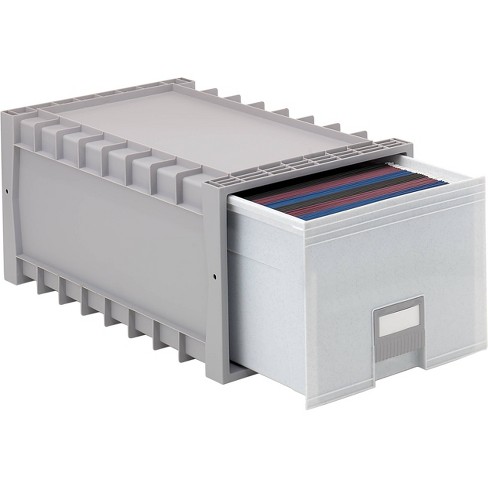 Storex 24 Stackable Plastic Archive Storage Drawer Target