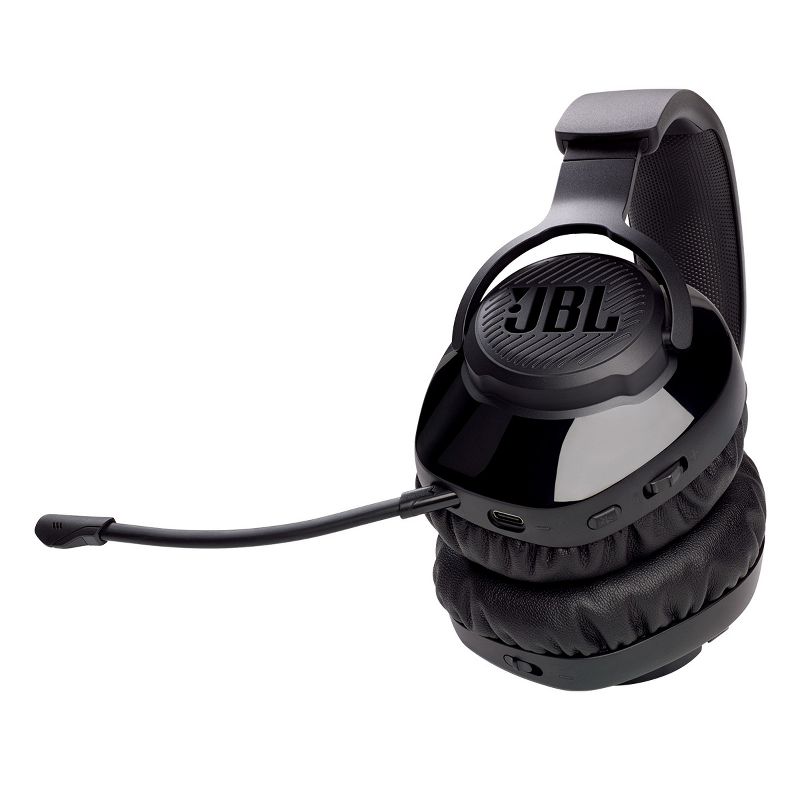 JBL Quantum 350 Wireless Over-Ear PC Gaming Headset with Detachable Boom Mic, 5 of 12
