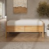 CAVINAS Sleek Accent Ottoman Bench with 2 Drawer and Plush Cushion,Boho Style Rattan Centerpiece for Bedroom and Living Room,Modern End-of Bed Bench - 4 of 4