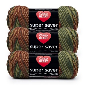 Red Heart Super Saver Yarn 24 Pack-Fall - 1 of 4