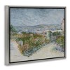 Stupell Industries Van Gogh Monmarte Landscape Floating Frame Canvas Art - 2 of 4