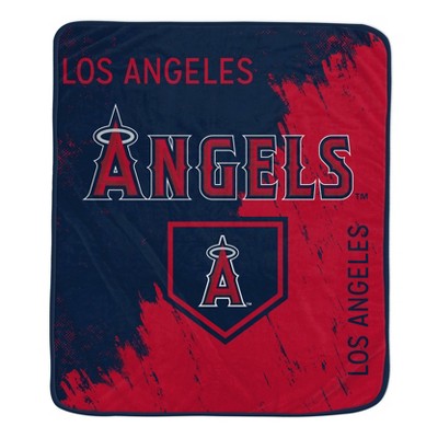 MLB Los Angeles Angels Painted Plate Ultra Soft Blanket