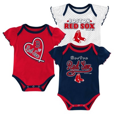 boston red sox baby onesie